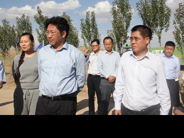 國家林草局、國開行、農(nóng)發(fā)行調(diào)研甘肅建投新能源科技股份有限公司