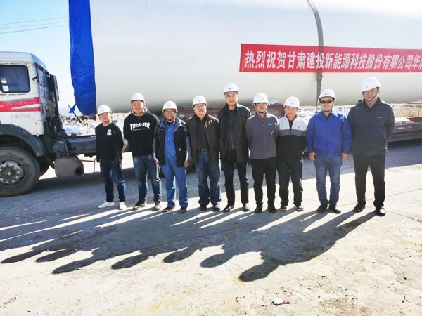 華潤電力太仆寺旗（300MW）風(fēng)電塔筒項目     首套順利發(fā)貨