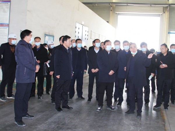 武威市委常委、涼州區(qū)委書記鞠毅一行調(diào)研新能源公司生產(chǎn)經(jīng)營工作