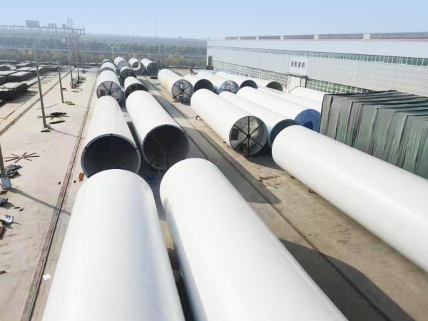 新能源公司風(fēng)電塔筒項(xiàng)目生產(chǎn)進(jìn)行時(shí)