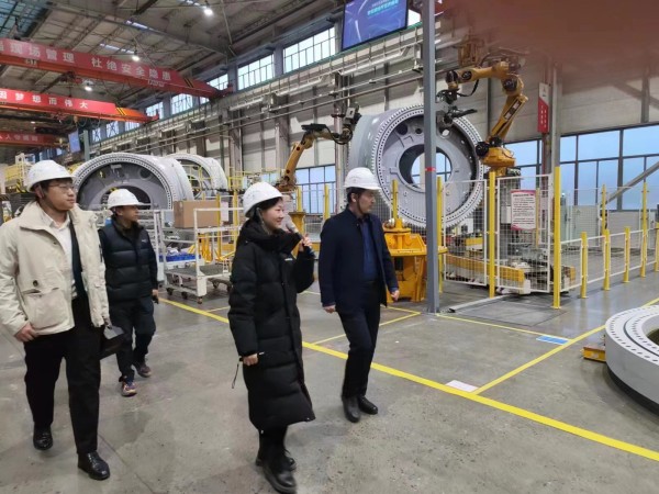 甘肅建投新能源公司董事長趙琰森一行赴  華電重工、三一重能進(jìn)行業(yè)務(wù)洽談