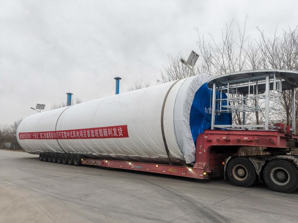 發(fā)貨！新年發(fā)發(fā)發(fā)，發(fā)不停！ ——甘肅建投新能源公司又一批塔筒順利發(fā)貨！