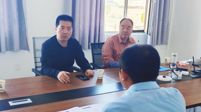 甘肅建投新能源公司董事長趙琰森赴甘肅張掖高臺生產(chǎn)基地開展質(zhì)量與生產(chǎn)安全專項檢查