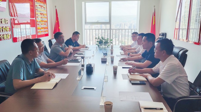 【圖片新聞】甘肅建投新能源公司與甘肅電投酒匯公司對接洽談